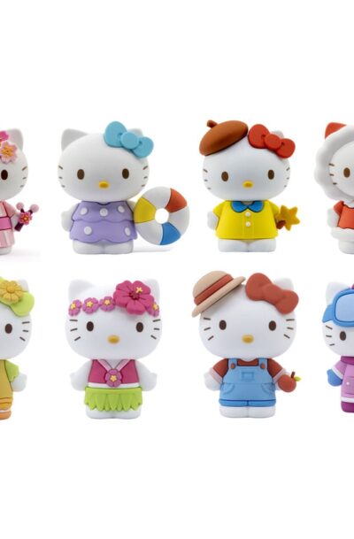 YuMe Toys: Sanrio Mini-Doll Four Seasons Series Minifiguren Hello Kitty 7 cm Display (12)