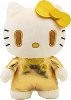 YuMe Toys: Sanrio DZNR Plüschfigur Hello Kitty Golden Edition 18 cm