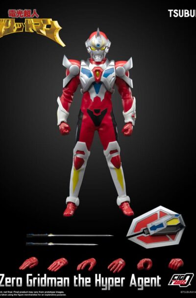 ThreeZero: Gridman the Hyper Agent FigZero Actionfigur Gridman the Hyper Agent 30 cm