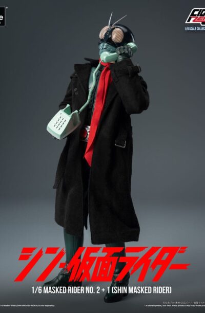 ThreeZero: Kamen Rider FigZero Actionfigur 1/6 Masked Rider No.2+1 (Shin Masked Rider) 32 cm