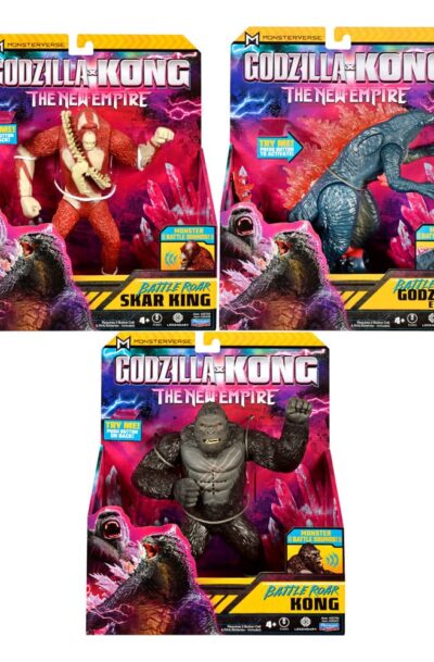 BOTI: Godzilla x Kong The new Empire Actionfiguren Deluxe elek Figures 18 cm Sortiment (4)