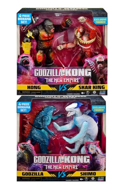 BOTI: Godzilla x Kong The new Empire Actionfiguren 15 cm Sortiment (4)