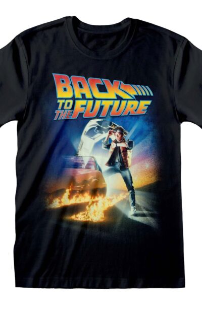 Heroes Inc: Zurück in die Zukunft T-Shirt Poster Grösse S