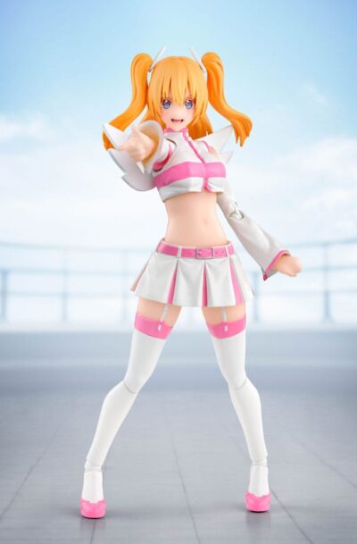 Bandai Tamashii Nations: 2.5 Dimensional Seduction S.H. Figuarts Actionfigur Liliel Angel Airborne Corps/Ririsa 14 cm