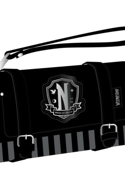 Cerdá: Wednesday Kunstleder-Handtasche Nevermore