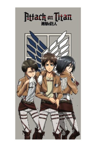 Cerdá: Attack on Titan Handtuch Group 70 x 140 cm