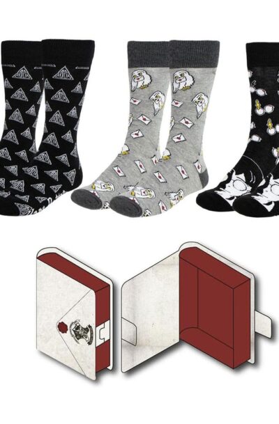 Cerdá: Harry Potter Socken 3er-Pack 38-45