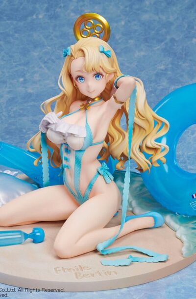 Design COCO: Azur Lane PVC Statue 1/4 Emile Bertin swimsuit costume Côte d’Azur 21 cm