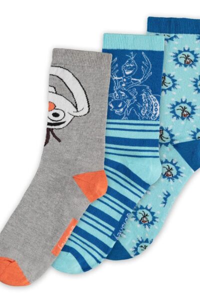 Difuzed: Die Eiskönigin – Völlig unverfroren Socken 3er-Pack Olaf 39-42