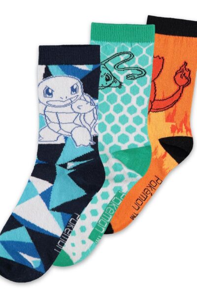 Difuzed: Pokemon Socken 3er-Pack Crew 39-42