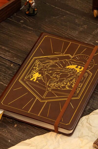 Glassstaff: Dungeons & Dragons RPG Journal 5e Brown