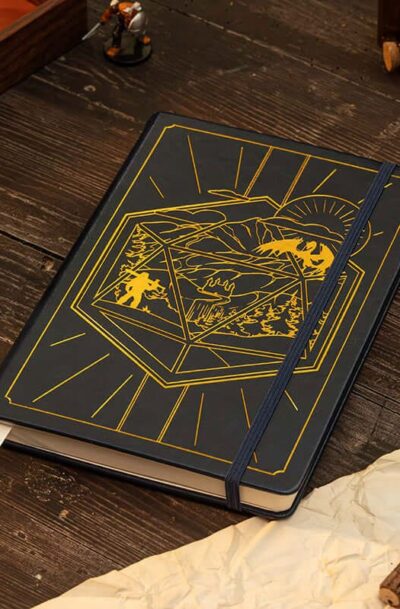 Glassstaff: Dungeons & Dragons RPG Journal 5e Blue
