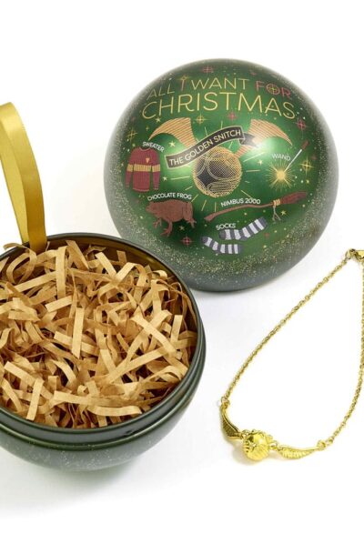 The Carat Shop: Harry Potter Christbaumschmuck mit Armband All I want for Christmas