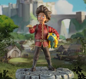 Dark Horse: The Dragon Prince Statue Ezran 15 cm