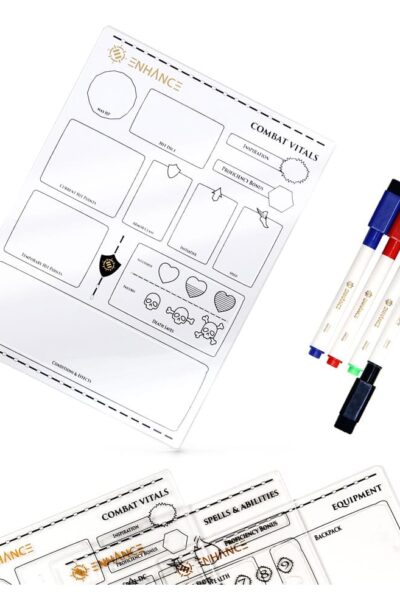 Enhance: Enhance RPG Series Acryl Charakterbögen Set *Englische Version*
