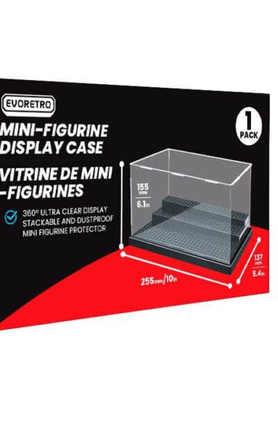 Evoretro: Evoretro Acryl Display Case für Minifiguren Small