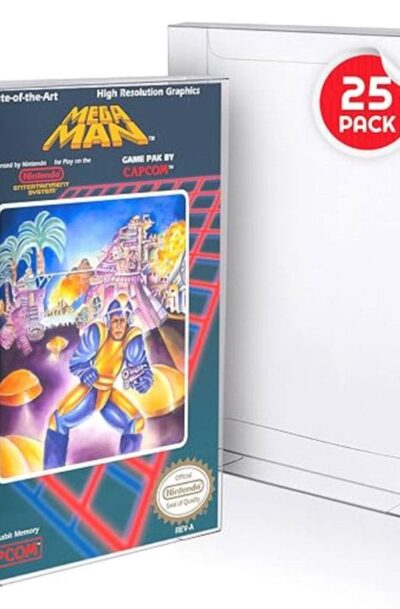 Evoretro: PET Gehäuse 25er-Pack für NES Spiele