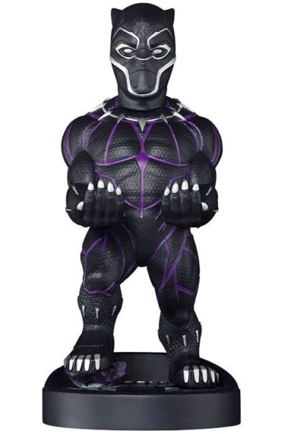 Exquisite Gaming: Marvel Comics Cable Guys Lade-Halter Black Panther 20 cm