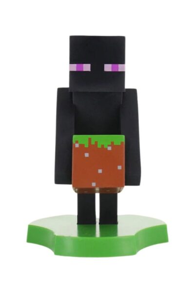 Exquisite Gaming: Minecraft Cable Guys Mini Lade-Halter Enderman Holdems 12cm