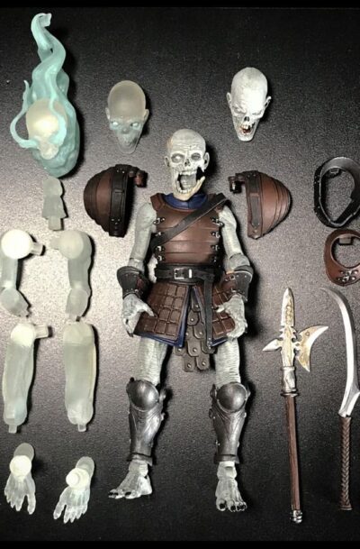 Mythic Legions: Necronominus Actionfigur Undead Builder Pack (Deluxe) 15 cm