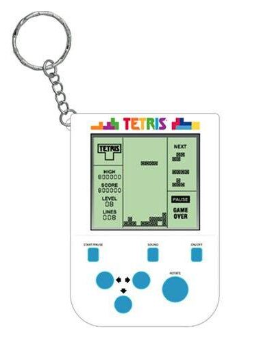 Fizz Creations: Tetris Mini Retro Handheld Videospiel-Schlüsselanhänger