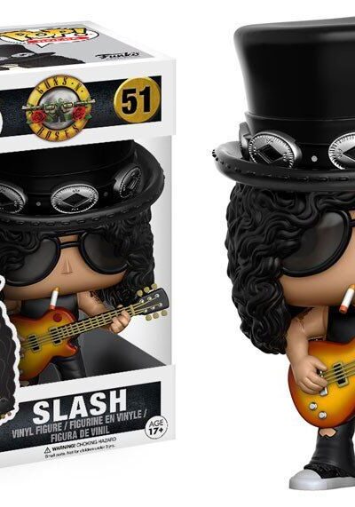 Funko: Guns N´ Roses POP! Rocks Vinyl Figur Slash 9 cm
