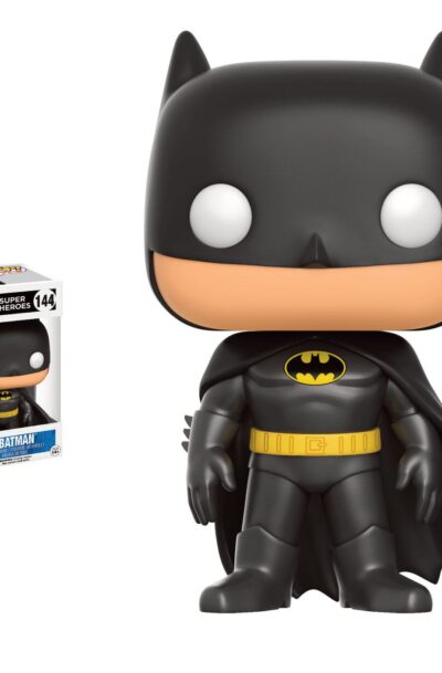 Funko: DC Comics POP! Heroes Figur Classic Batman (Flowing Cape) 9 cm