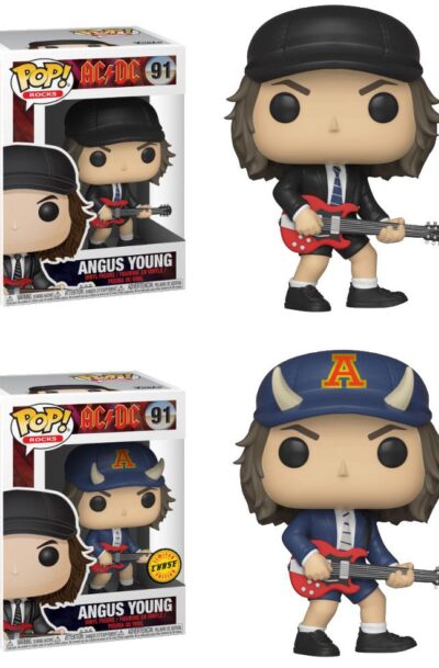 Funko: AC/DC POP! Rocks Vinyl Figuren Angus Young 9 cm Sortiment (6)
