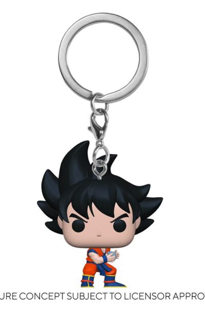 Funko: Dragon Ball Z Pocket POP! Vinyl Schlüsselanhänger 4 cm Goku w/Kamehameha Display (12)