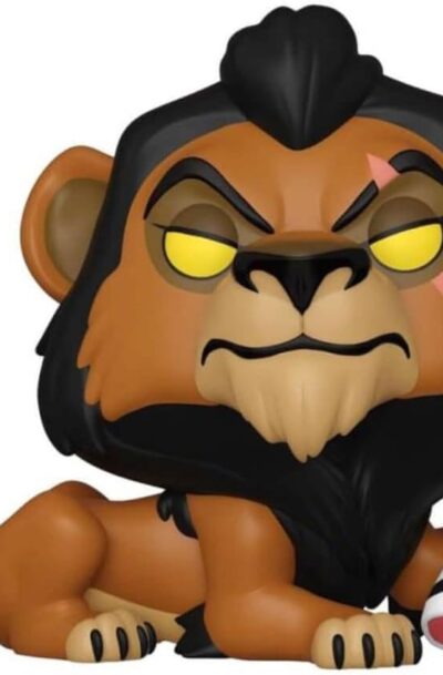 Funko: Der König der Löwen POP! Disney Vinyl Figur Scar w/Meat 9 cm