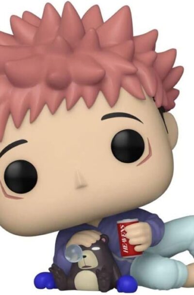 Funko: Jujutsu Kaisen POP! Animation Vinyl Figur Itadori w/ Tsukamoto Doll 9 cm