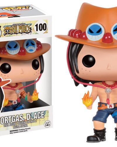 Funko: One Piece POP! Animation Vinyl Figur Portgas D. Ace 9 cm