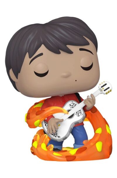 Funko: Coco POP! Disney Vinyl Figur Miguel w/guitar (Glow-in-the-Dark) 9 cm