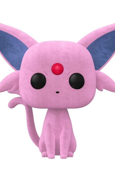 Funko: Pokemon POP! Games Vinyl Figur Flocked Espeon 9 cm