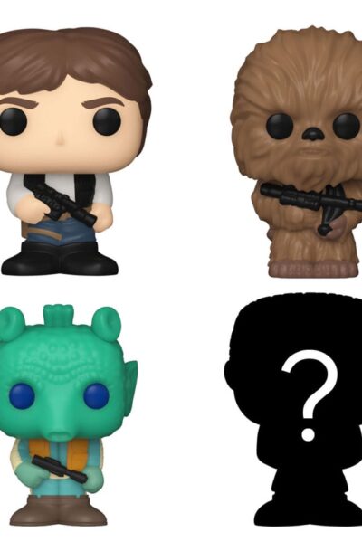 Funko: Star Wars Bitty POP! Vinyl Figuren 4er-Pack Han Solo 2,5 cm