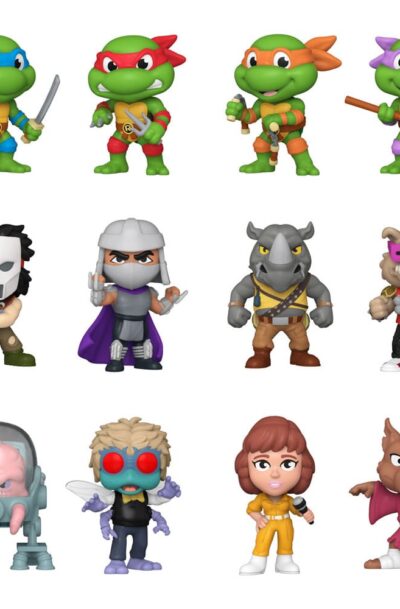 Funko: Teenage Mutant Ninja Turtles Mystery Mini Minifiguren 5 cm Display (12)