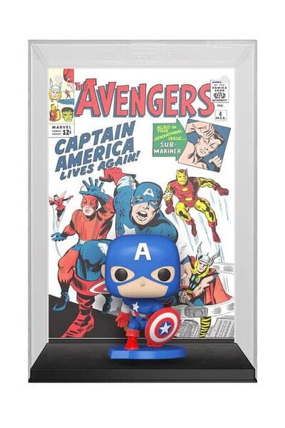 Funko: Marvel POP! Comic Cover Vinyl Figur Avengers #4 (1963) 9 cm