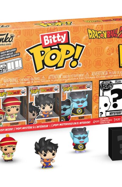 Funko: Dragon Ball Bitty POP! Vinyl Figuren 4er-Pack Series 1 2,5 cm
