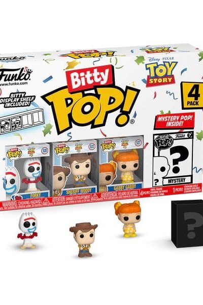 Funko: Toy Story Bitty POP! Vinyl Figuren 4er-Pack Forky 2,5 cm
