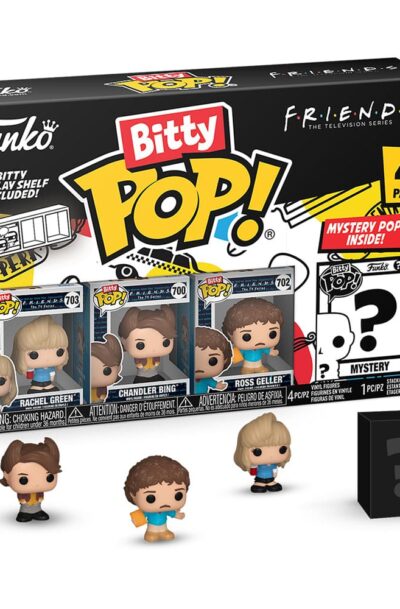 Funko: Friends Bitty POP! Vinyl Figuren 4er-Pack 80’s Rachel 2,5 cm