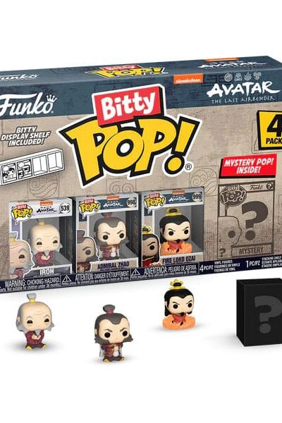 Funko: Avatar Der Herr der Elemente Bitty POP! Vinyl Figuren 4er-Pack Iroh 2,5 cm