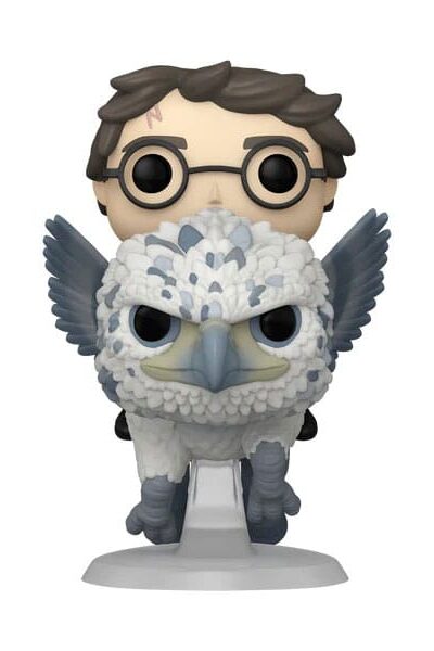 Funko: Harry Potter und der Gefangene von Askaban POP! Rides Deluxe Vinyl Figur Harry & Buckbeak 13 cm