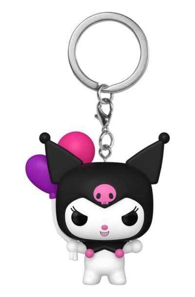 Funko: Hello Kitty POP! Vinyl Schlüsselanhänger 4 cm Kuromi(BLN) Display (12)