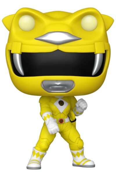 Funko: Power Rangers – Der Film POP! Movies Vinyl Figuren Yellow Ranger (GITD) 9 cm