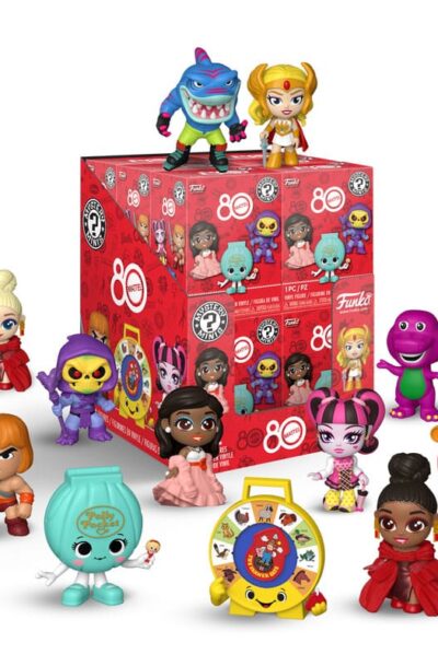 Funko: Mattel Retro Toys Mystery Minis Vinyl Minifiguren 6 cm Display (12)