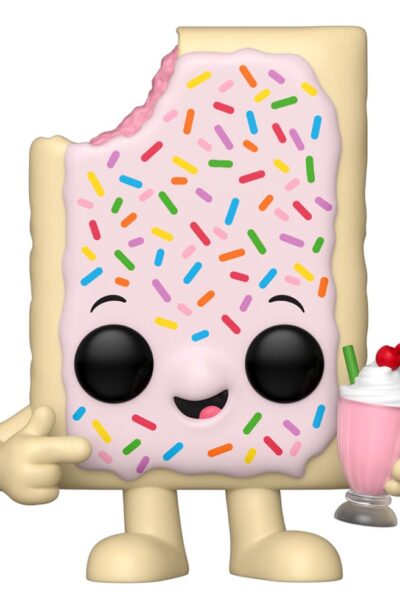 Funko: Pop-Tarts POP! Ad Icons Vinyl Figur Pop-Tarts Mascot Strawberry Milkshake 9 cm