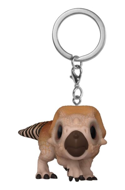 Jurassic World: Die Wiedergeburt Pocket POP! Vinyl Schlüsselanhänger 4 cm Aquilops Display (12)