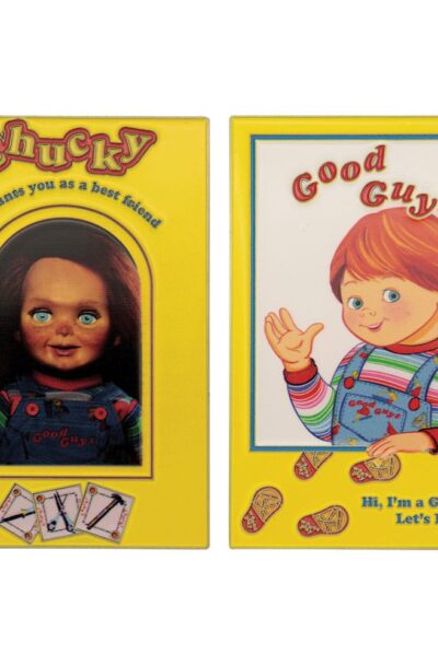 FaNaTtik: Chucky Die Mörderpuppe mit Spell Card Metallbarren Chucky Limited Edition