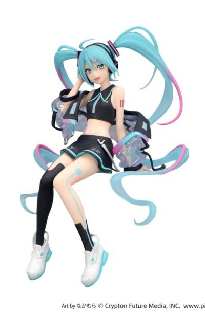 Furyu: Hatsune Miku Noodle Stopper PVC Statue Neon Cyber 16 cm