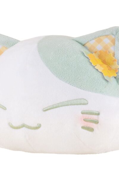 Furyu: Nemuneko Cat Plüschfigur Rape Flower Pattern Ear Decoration Green Color Ver. 30 cm
